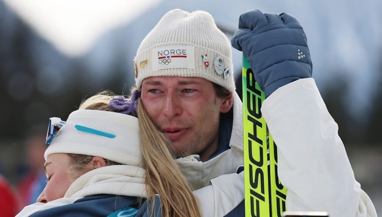 Рыдания на Олимпиаде: биатлонист Стурла Легрейд сознался в измене после завоевания медали