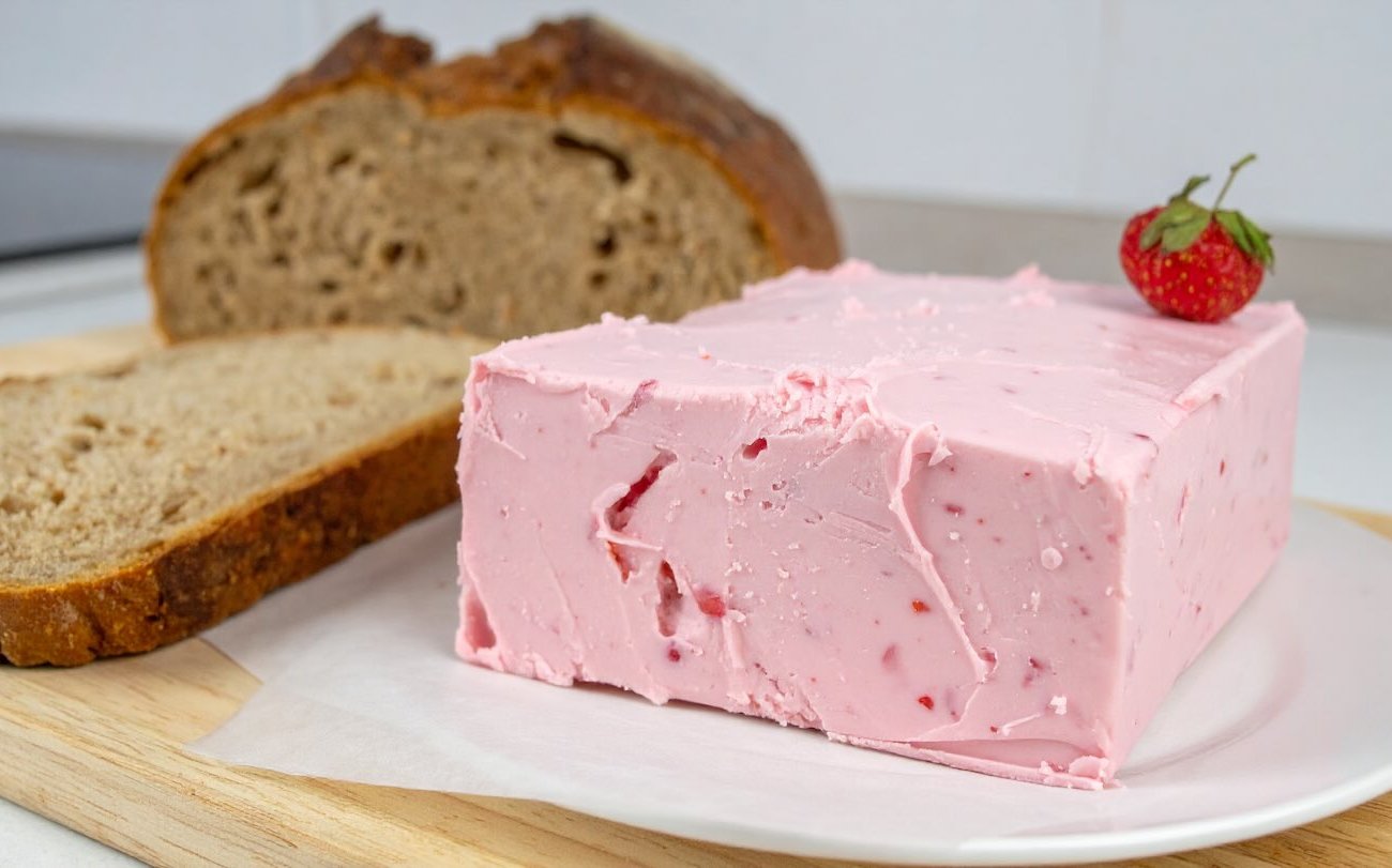 Масло, клубника, сахарная пудра — и нежный крем готов: вкуснейшая намазка для тостов и домашней выпечки
