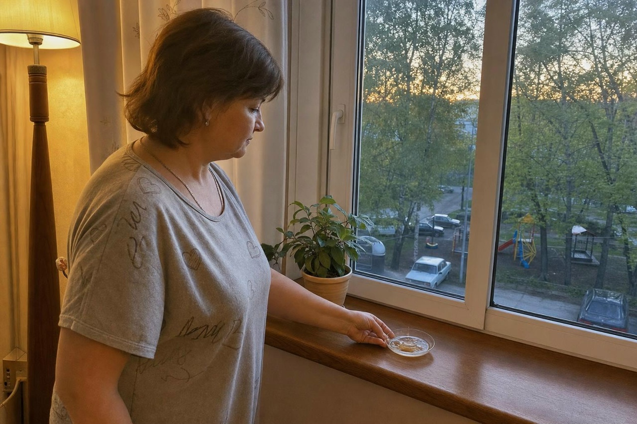 Оконные рамы протираю ароматной смесью: мухи и комары не летят в окно, даже если нет сетки