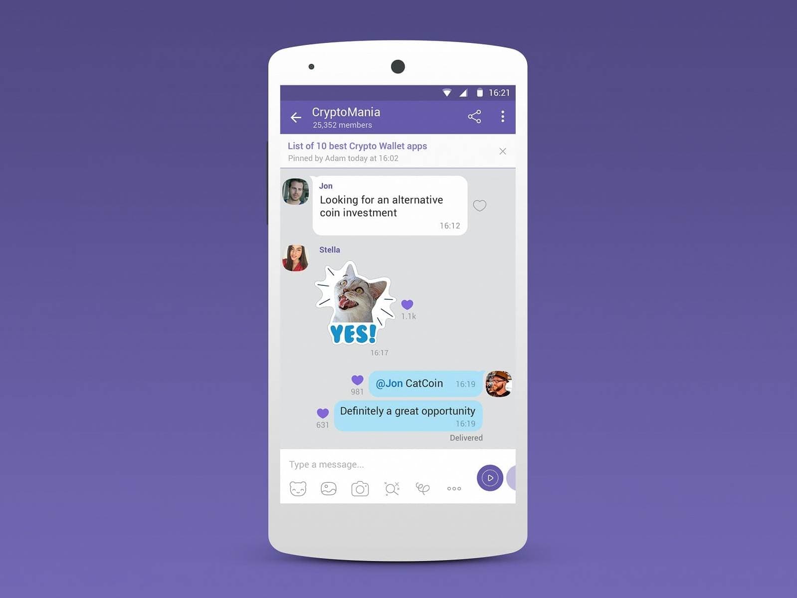 Viber создал чат на 1 млрд пользователей - 24СМИ. 
