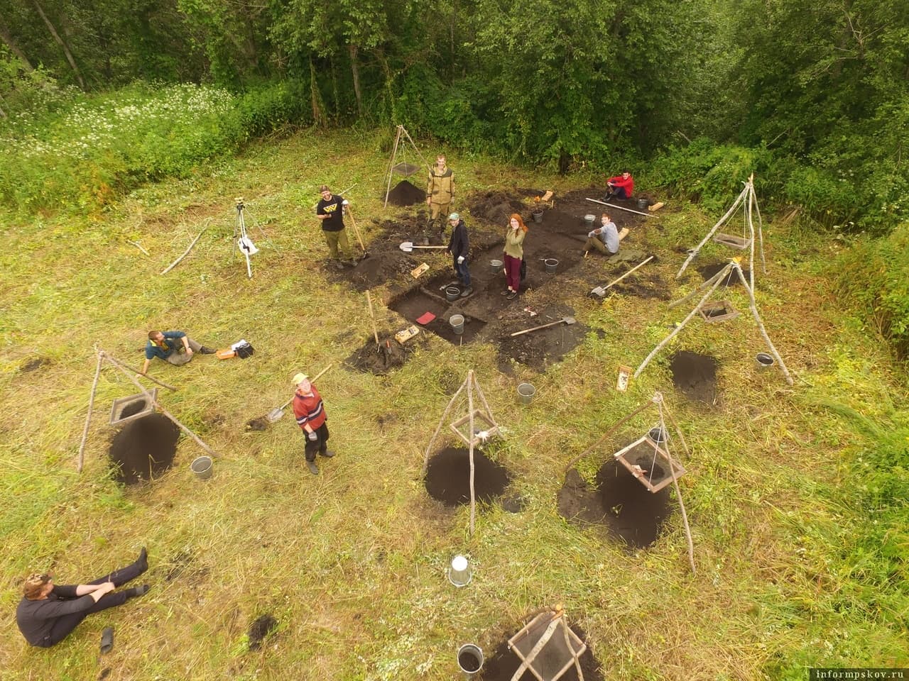 В Псковской области нашли сотни артефактов эпохи викингов