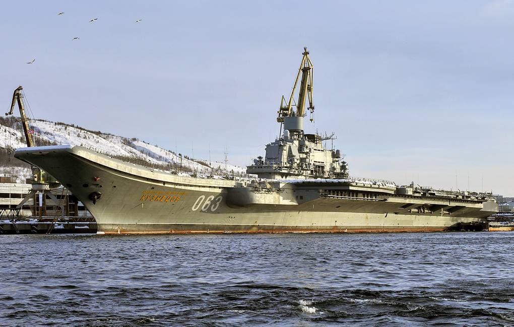 Самый большой корабль российского флота