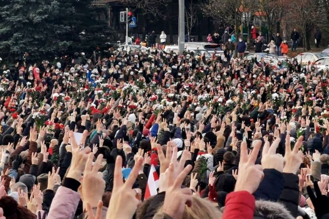 Протесты в Беларуси: ситуация на 22 ноября