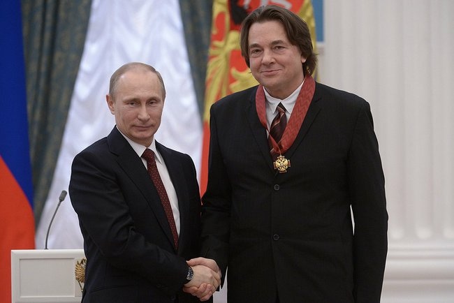 Эрнст получил от Путина орден в честь 60-летия