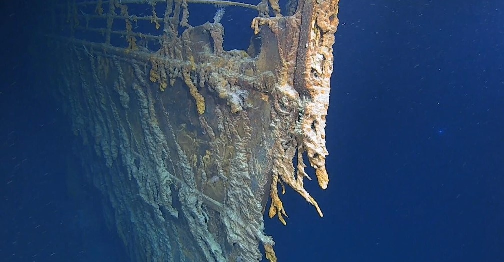 Затонувший «Титаник» впервые сняли в формате 8K