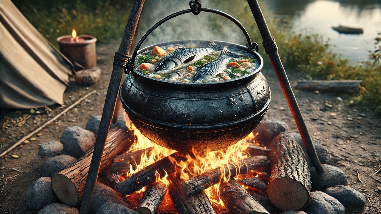Уха у костерка мила сердцу рыбака: рецепт аппетитного и сытного супа для рыбалки из свежепойманной добычи — на природе вкуснее