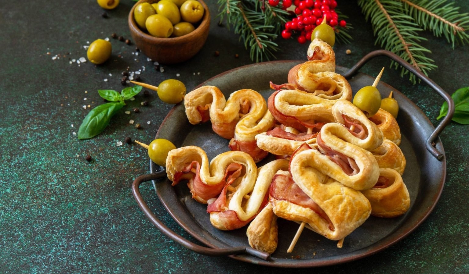 Пикантная новогодняя закуска «Елочка»