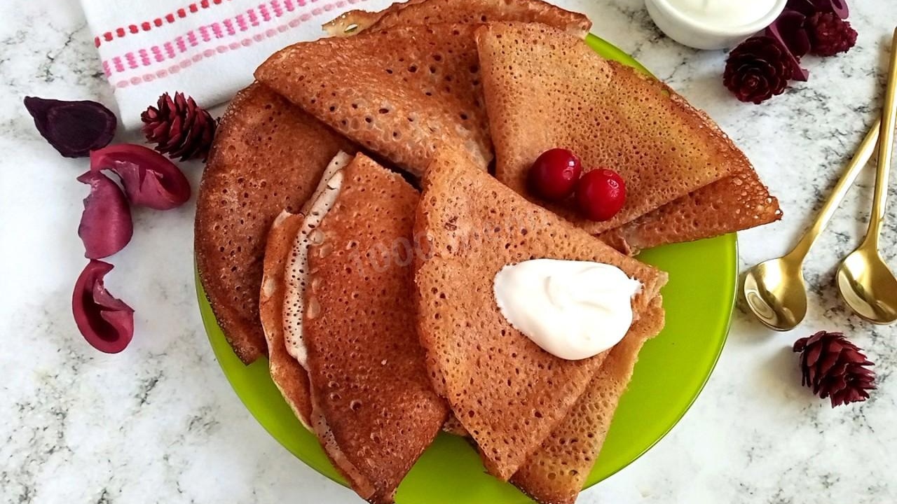 Ржаные блины на кефире: простой рецепт с насыщенным вкусом — идеальны ...