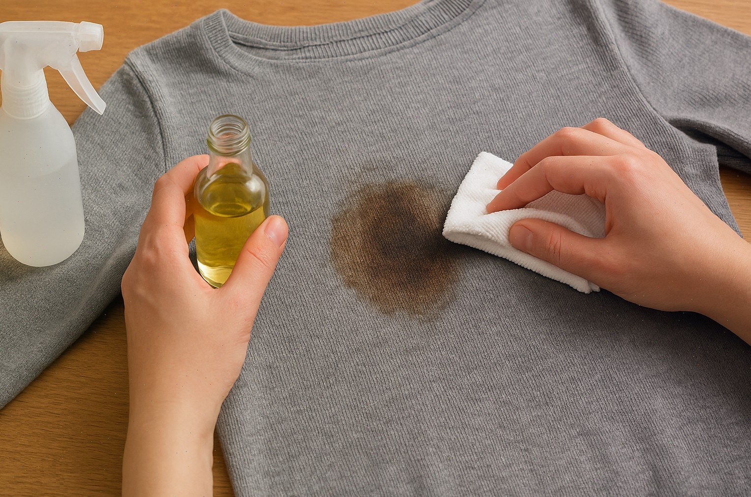 Пятно от масла уйдет без следа: домашние способы, которые реально работают