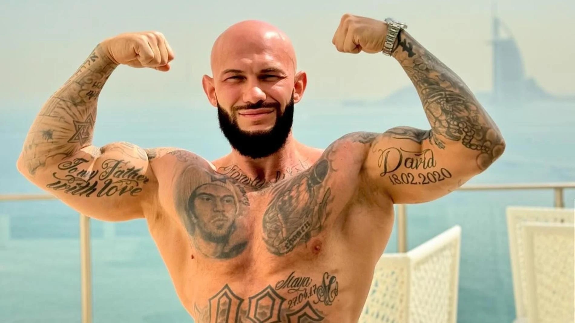 Джиган устроил драку после прощального разговора с Оксаной Самойловой