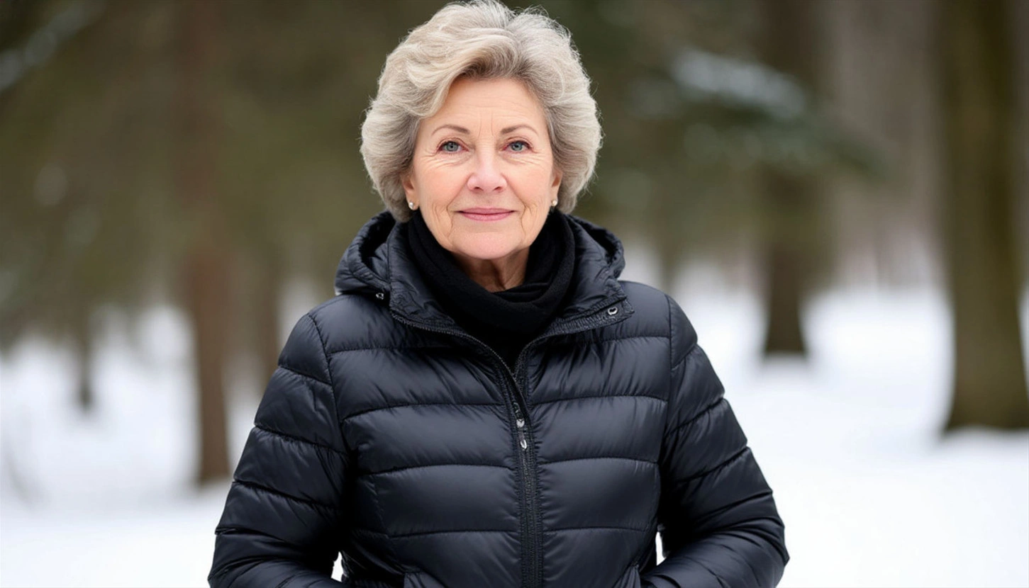 Этот цвет пуховика играет против вас после 55 лет: привычный оттенок, который подходит не каждой