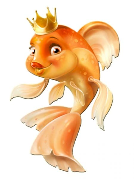 Образ золотой рыбки в сказке Пушкина о рыбаке и рыбке