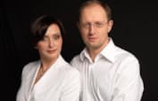 Арсений Яценюк с супругой Терезией
