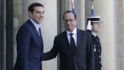 Алексис Ципрас и Франсуа Олланд