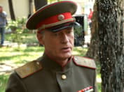 Борис Щербаков на съемках фильма "Разведчики. Война после войны"