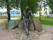 Памятник Зиновию Гердту в Себеже