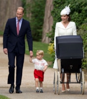 Принц Уильям с семьей