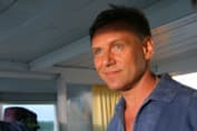 Андрей Егоров на съемках фильма "Мой капитан"