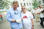 Дмитрий Песков и Геннадий Хазанов