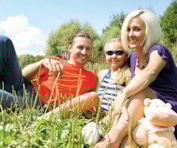 Василиса Володина с семьёй