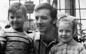 Илзе Лиепа с отцом и братом