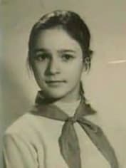 Анна Политковская в детстве