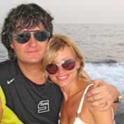 Ирина Нельсон с мужем Вячеславом Тюриным