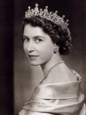 Елизавета II в молодости