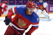 Евгений Малкин в составе сборной России на Олимпиаде в Сочи