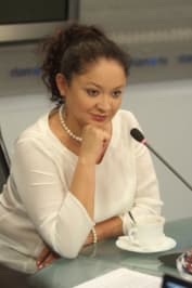 Юлия Шойгу на заседании