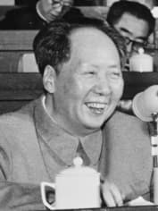 Мао Цзэдун на выступлении