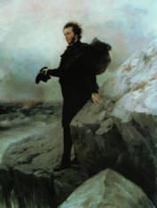 Александр Пушкин прощается с морем