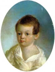 Александр Пушкин в детстве