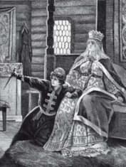 Рогнеда Рогволодовна с сыном  Изяславом