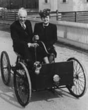 Генри Форд с женой