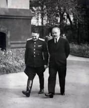 Андрей Жданов и Вячеслав Молотов
