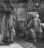Свидание Скопина-Шуйского с Василием Шуйским в Москве