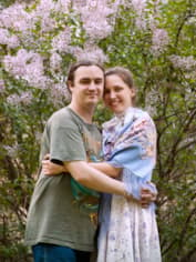 Александр Роджерс с женой