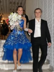 Александр Роджерс с женой