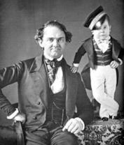 Финеас Тейлор Барнум и Чарльз Страттон