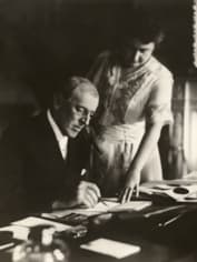 Вудро Вильсон с женой