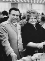 Николай Щелоков и его жена