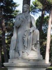 Памятник Джорджу Байрону в Италии