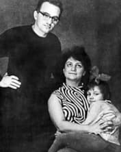 Галина Щербакова с семьей