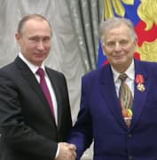 Жорес Алферов и Владимир Путин