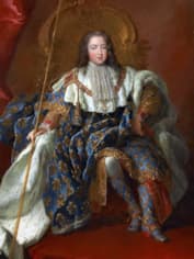 Людовик XV в юности