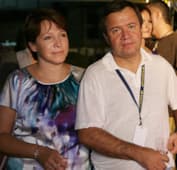 Татьяна Дьяченко и Валентин Юмашев