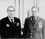 Леонид Брежнев и Дмитрий Устинов