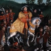 Генрих VIII на коне
