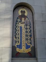Икона Даниила Московского на соборе